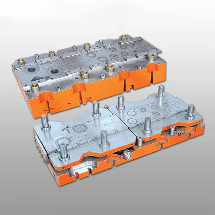 Stampo progressivo a doppia fila per nucleo del compressore CA