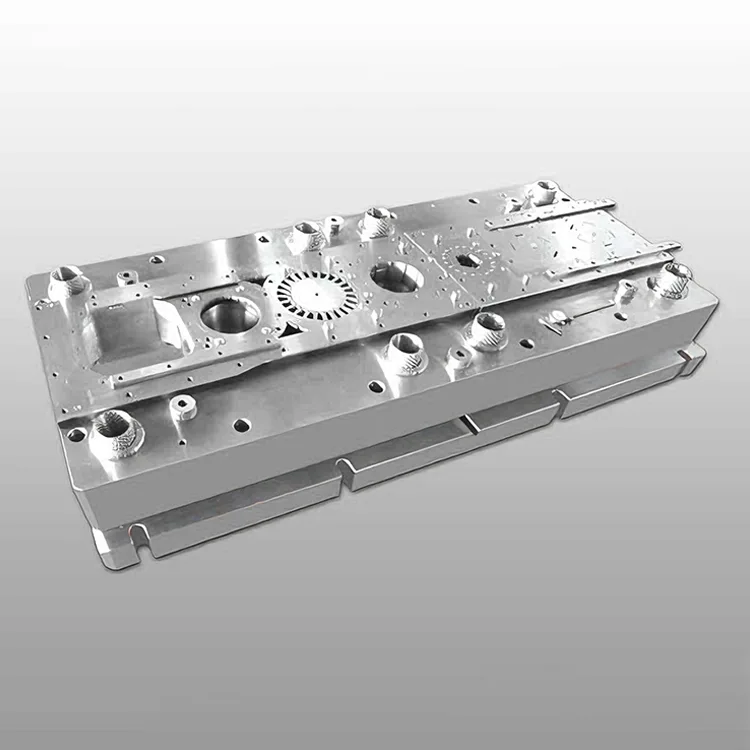 Stampo progressivo per nucleo motore a magnete permanente automobilistico